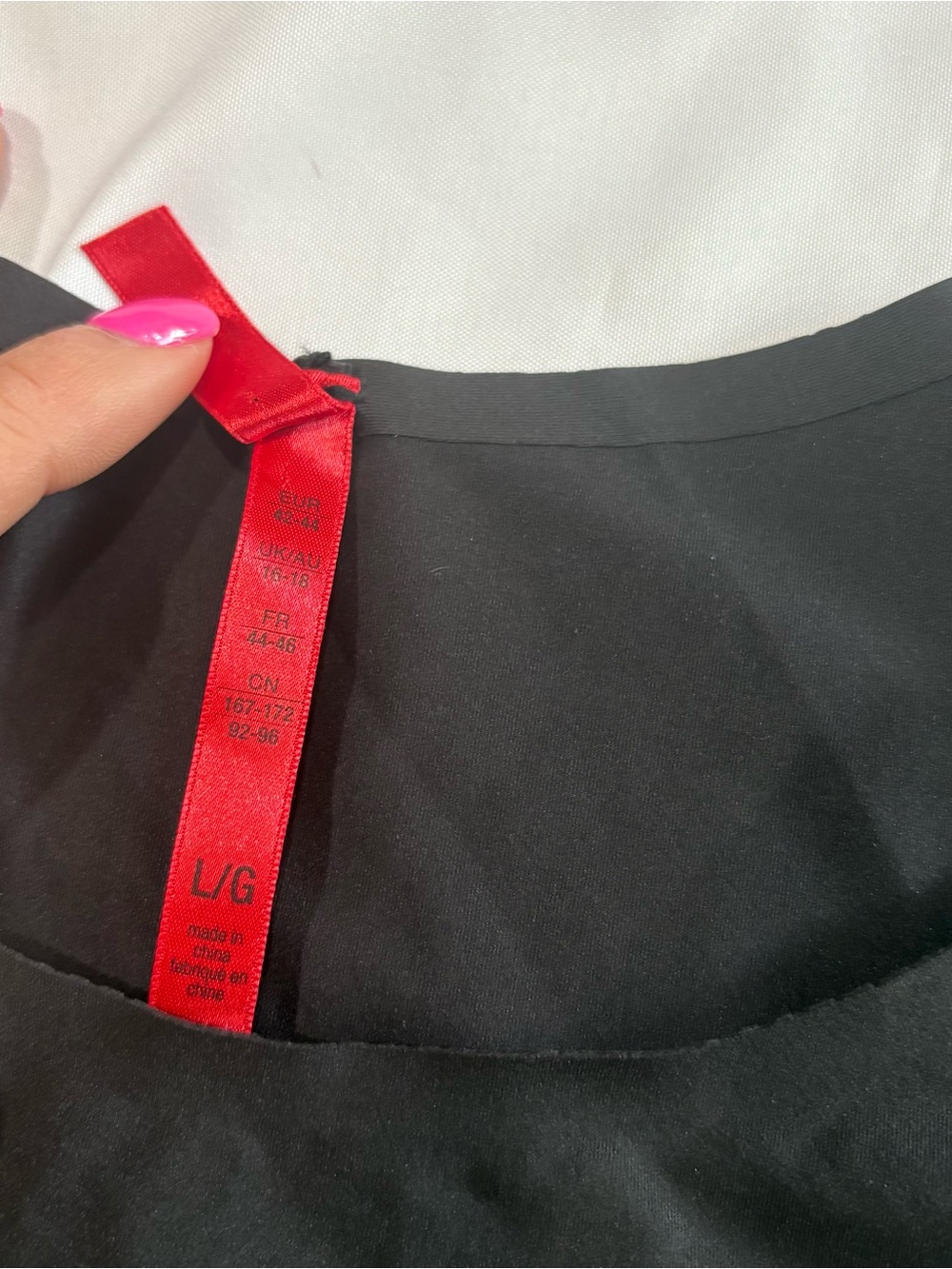 SPANX Black Cami Bodysuit Slimming Size Large NWT - Picture 3 of 8